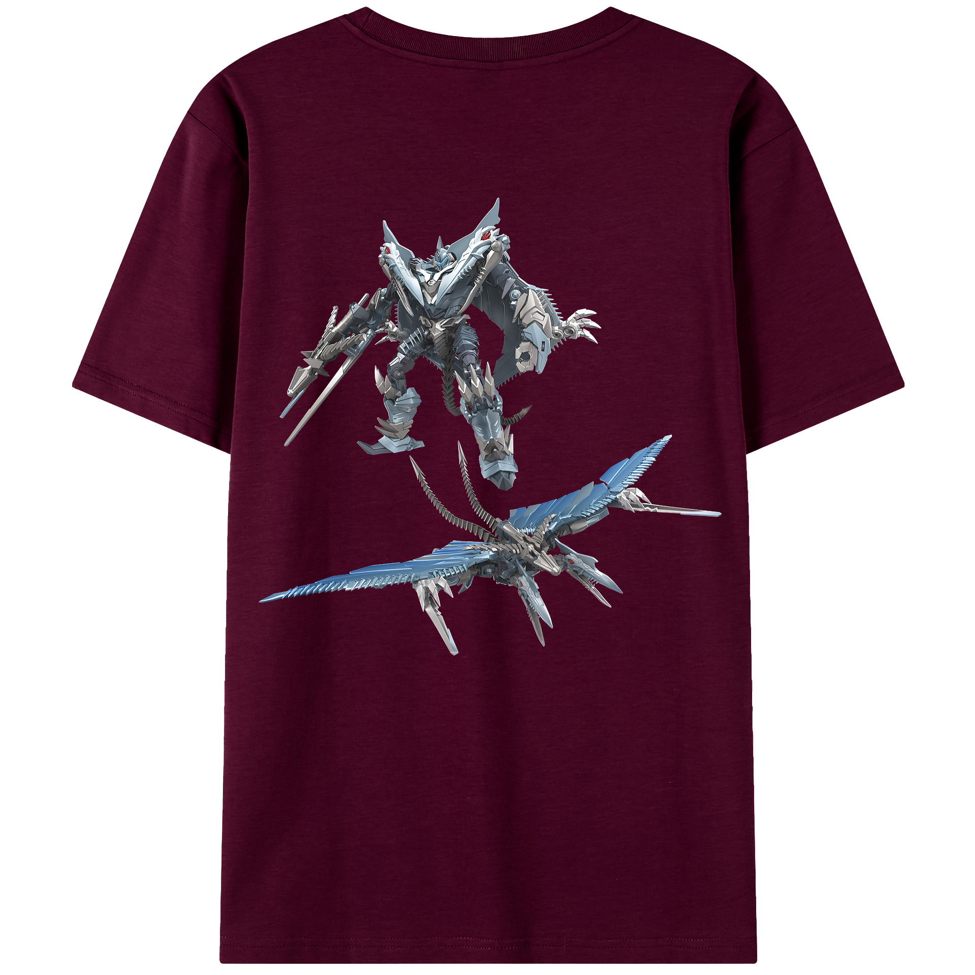 （画像用） Transformers トランスフォーマー レディース半袖Tシャツ(バックプリント)